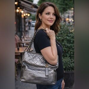 Chanel Gabrielle Medium Hobo bag with mixed metal hardware